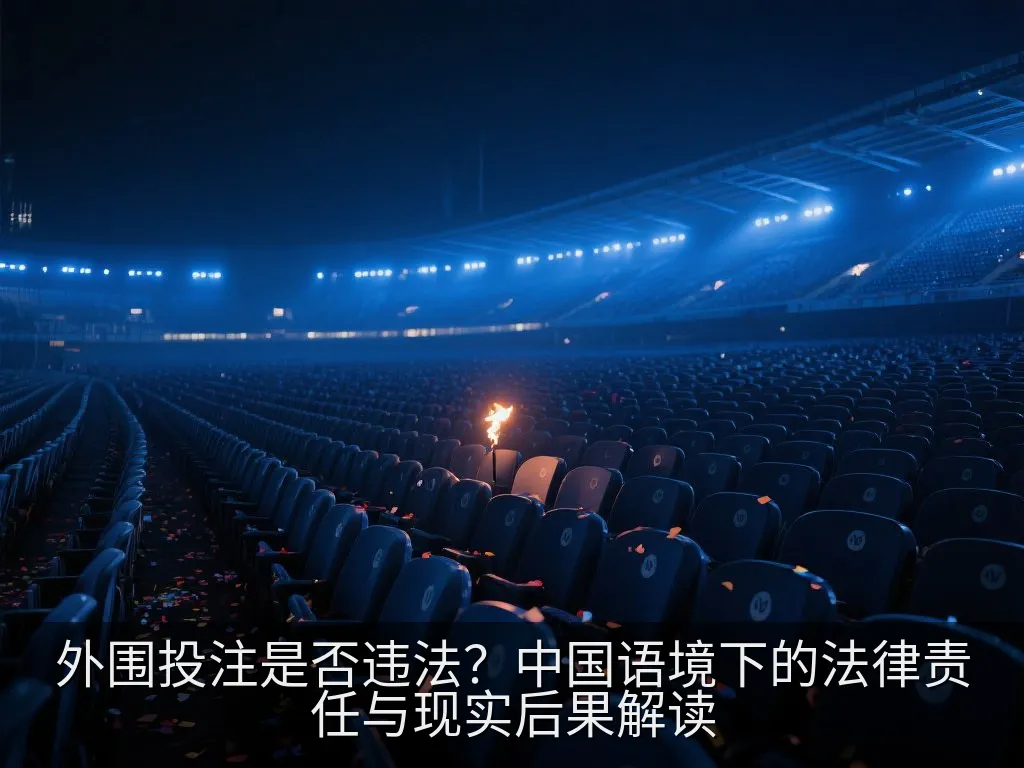 外围投注是否违法？中国语境下的法律责任与现实后果解读
